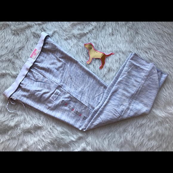 🆕NWT VS PINK marl lilac boyfriend pants - Picture 2 of 4