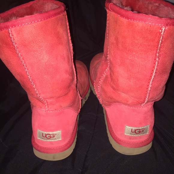 brown and orange uggs