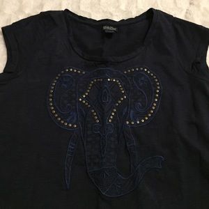 Lucky Brand Elephant Tee