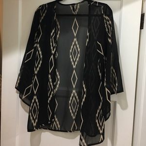 Tribal Print Kimono