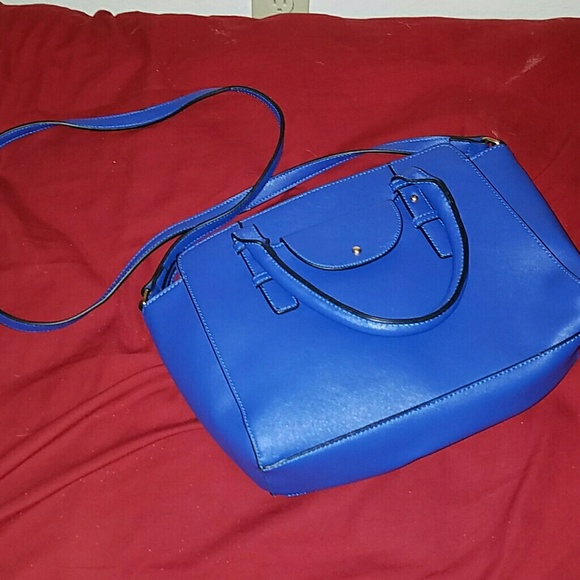 Royal blue Attention Purse