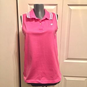 Lilly Pulitzer sleeveless hot pink top