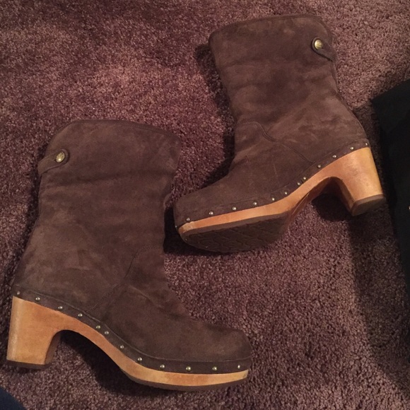 Ugg Heeled Boots