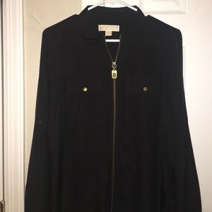 Michael KORS zip up light sweater