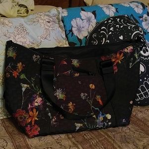 Gorgeous XL flowered tote