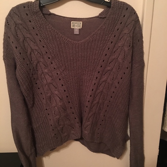 Cropped sweater