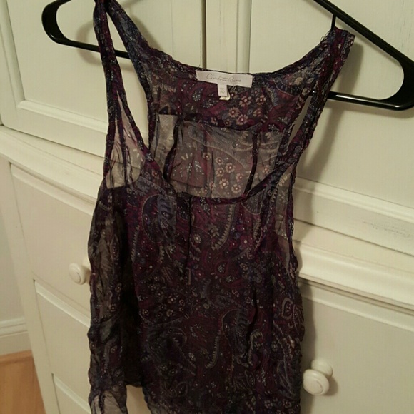 Paisley Printed Top