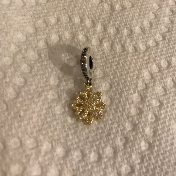 Pandora Lace Botanique, Clear CZ 791757CZ