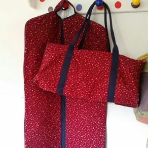 Cloth hanging bag and duffel