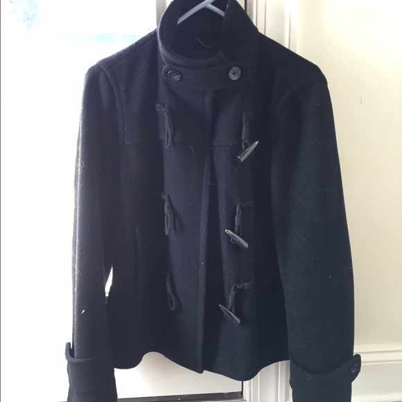 Banana republic pea coat woman's Medium