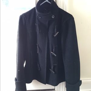 Banana republic pea coat woman's Medium