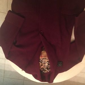 Will boyfriend cowl neck jacket