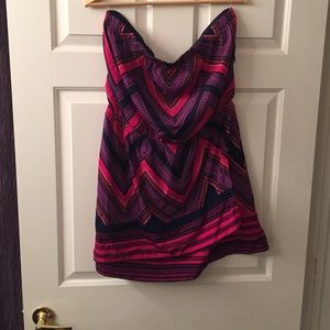 Express strapless dress size XL