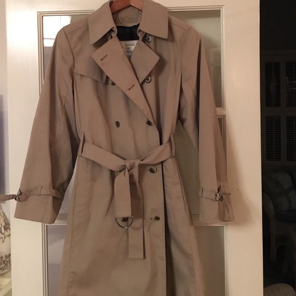 london fog trench coat with zip out lining