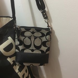 Black Coach cross body