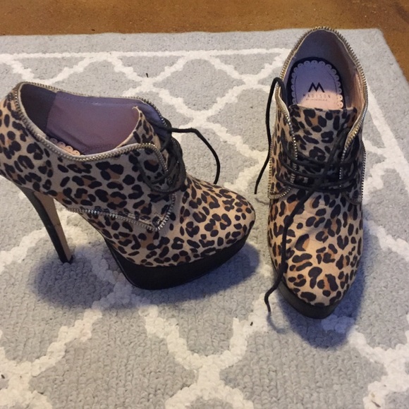 Platform booties