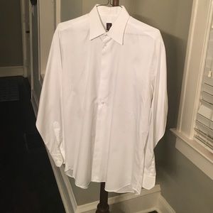 Robert Talbott Men's White Dress Shirt