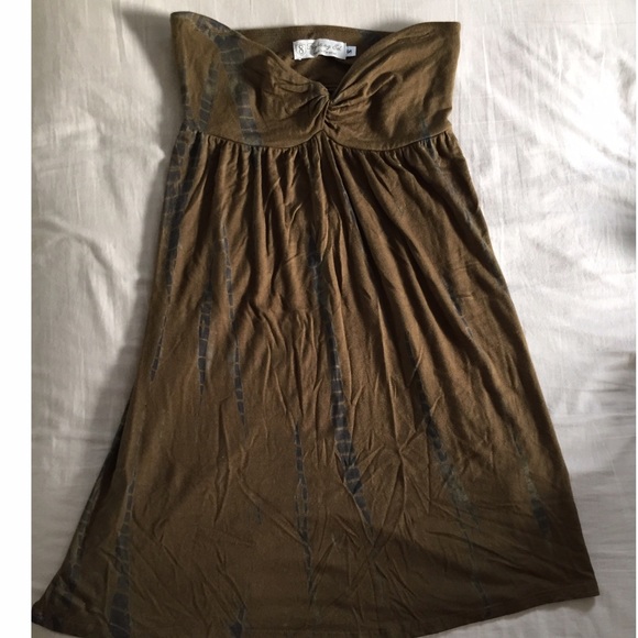 Fighting Eel Strapless Dress