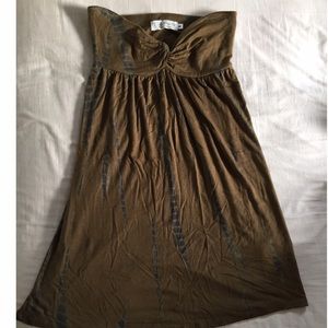 Fighting Eel Strapless Dress