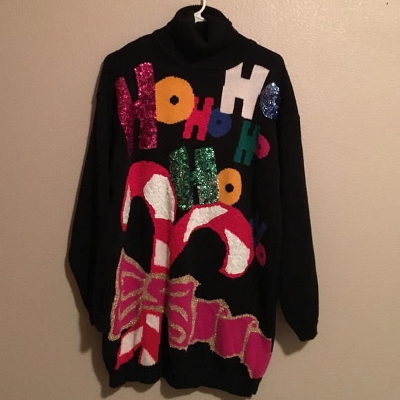 Ugly Christmas Sweater! Fab, Vintage, Sequined!🎉✨