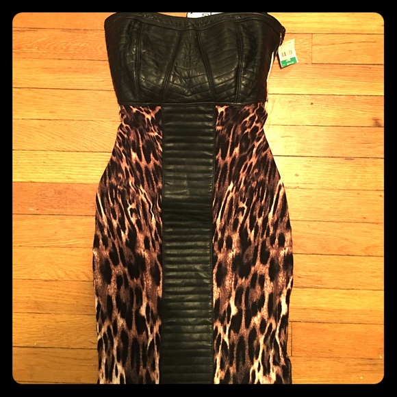 Strapless dress