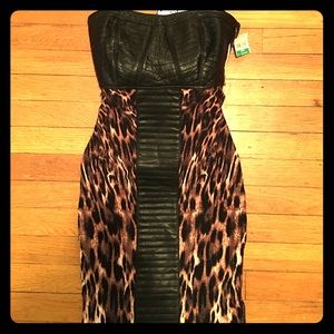 Strapless dress