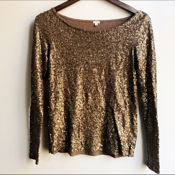 🎉HP🎉J.Crew Glimmer Long-sleeve Tee XXS - Picture 2 of 4