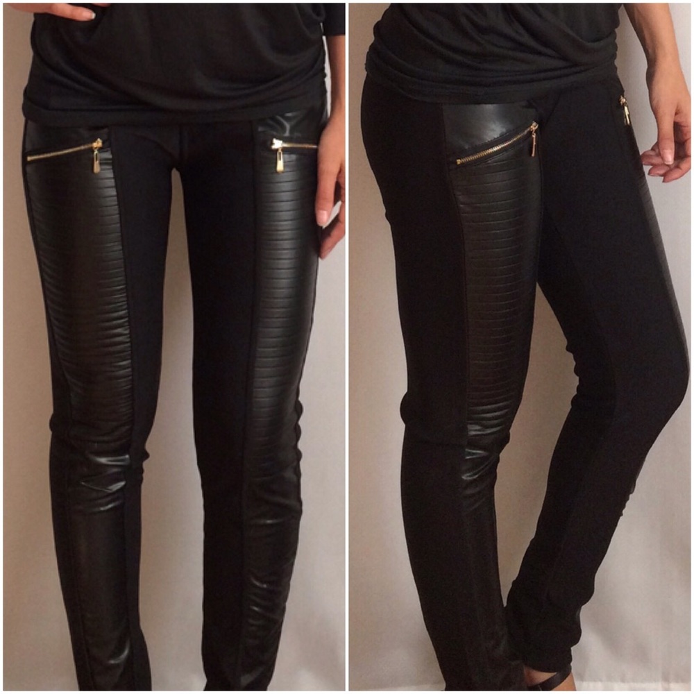 Zipper Leggings - Picture 1 of 5