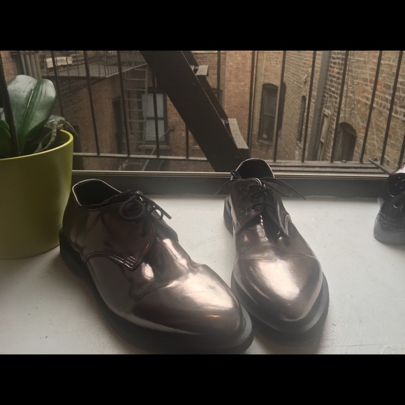 Metallic Doc Martens