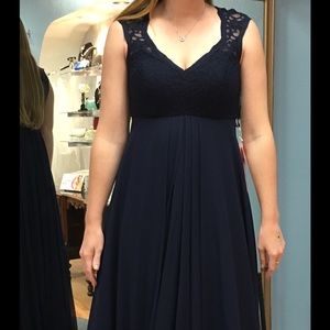 Mori Lee bridesmaid dress 693