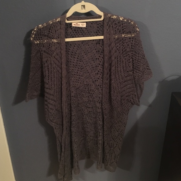 Grey cardigan