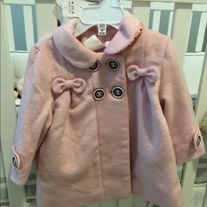 Baby girl brand new w. Tags pea coat