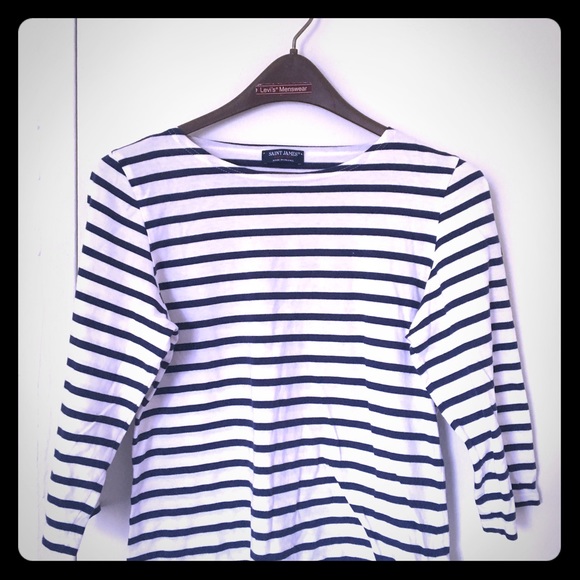 J.crew Saint James striped tee