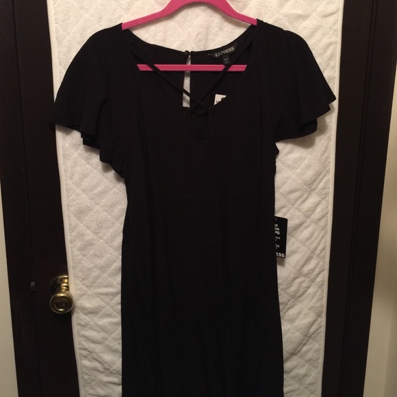 Express black romper