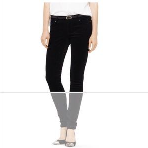 Club Monaco Black Cords (Violet Solid Skinny Cord)