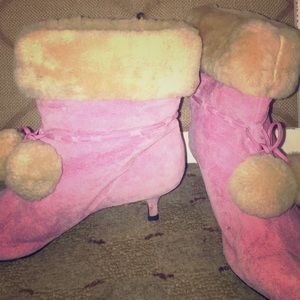 Magnolia Pink Booties - Made in Brazil 7 1/2