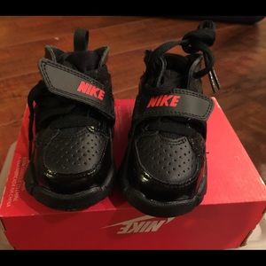 Black and Red Toddler Nikes