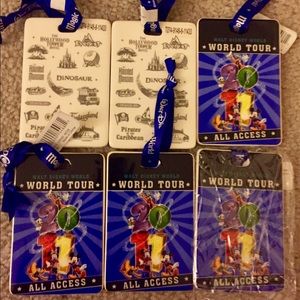 Ceramic Decoration Bundle of 6  Disney World 2011