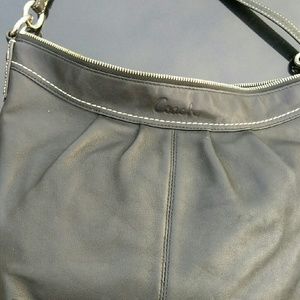 Black Leather Purse