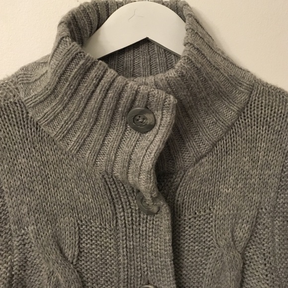 American Eagle Outfitters Sweaters - Grey Knitted High Neck Sweater American Eagle Outfitters Sweaters - Grey Knitted High Neck Sweater