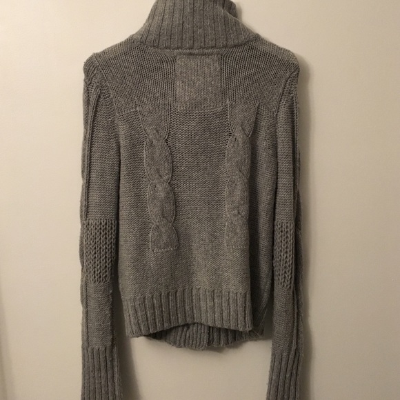 American Eagle Outfitters Sweaters - Grey Knitted High Neck Sweater American Eagle Outfitters Sweaters - Grey Knitted High Neck Sweater