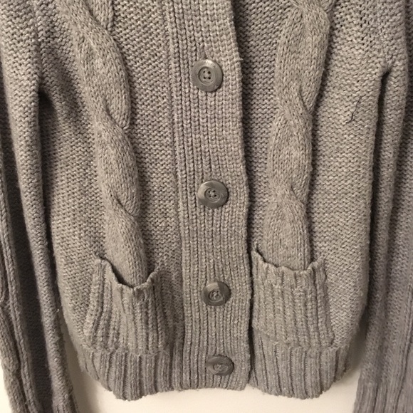American Eagle Outfitters Sweaters - Grey Knitted High Neck Sweater American Eagle Outfitters Sweaters - Grey Knitted High Neck Sweater