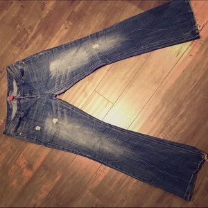 Almost famous boot cut jeans