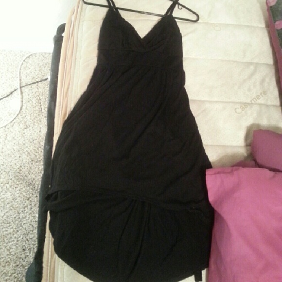 Short front long back dress