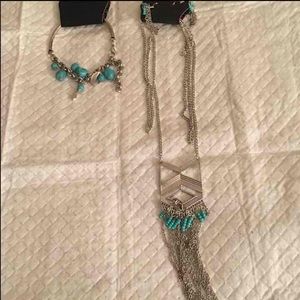 Tribal necklace and bracelet set