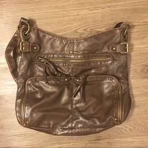 Faux leather crossbody bag - Mossimo