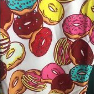 Lularoe Unicorn 🦄🦄 Donut Leggings TC NWOT