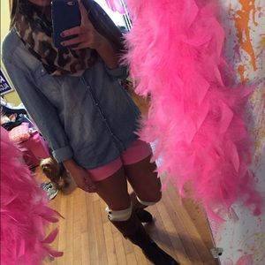 Chambray button down shirt