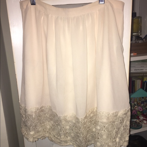 Pink Lace Skirt