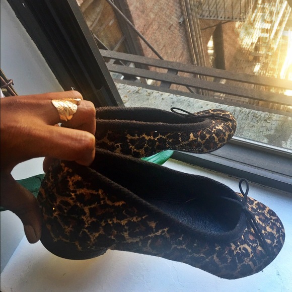 Leopard Ballet Flats